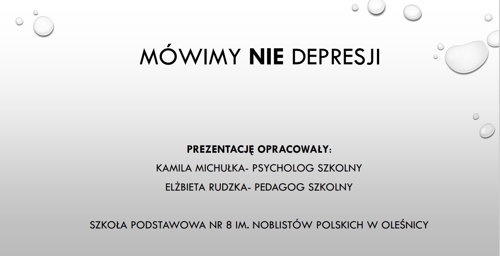 Mówimy nie